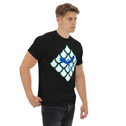 Believe In Dragons! Scale Up! Unisex classic tee - S&J Pictures
