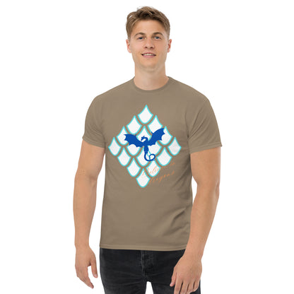 Believe In Dragons! Scale Up! Unisex classic tee - S&J Pictures
