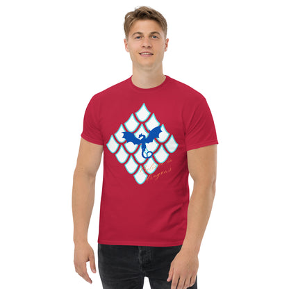 Believe In Dragons! Scale Up! Unisex classic tee - S&J Pictures