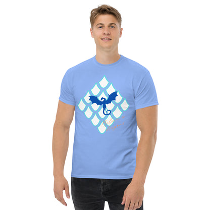 Believe In Dragons! Scale Up! Unisex classic tee - S&J Pictures