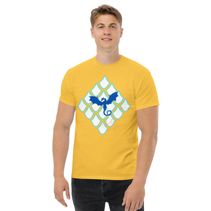 Believe In Dragons! Scale Up! Unisex classic tee - S&J Pictures