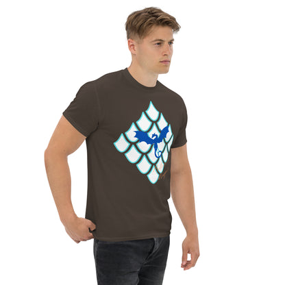 Believe In Dragons! Scale Up! Unisex classic tee - S&J Pictures