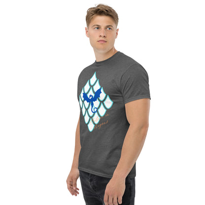 Believe In Dragons! Scale Up! Unisex classic tee - S&J Pictures