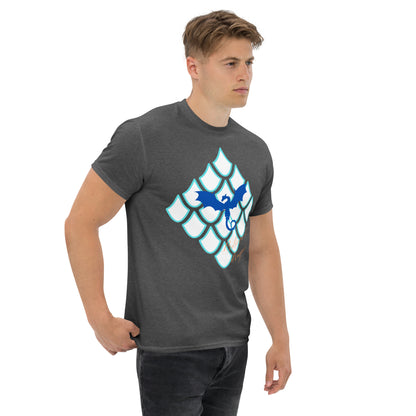 Believe In Dragons! Scale Up! Unisex classic tee - S&J Pictures