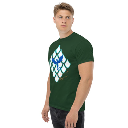 Believe In Dragons! Scale Up! Unisex classic tee - S&J Pictures