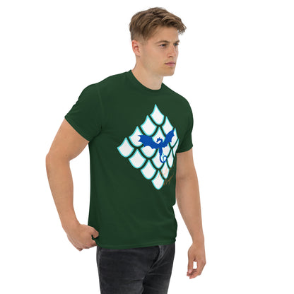 Believe In Dragons! Scale Up! Unisex classic tee - S&J Pictures