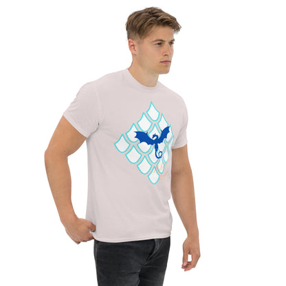 Believe In Dragons! Scale Up! Unisex classic tee - S&J Pictures