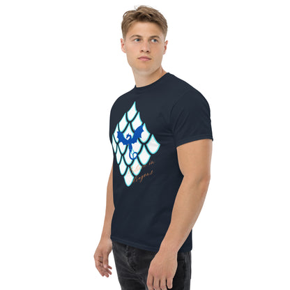 Believe In Dragons! Scale Up! Unisex classic tee - S&J Pictures