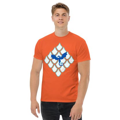Believe In Dragons! Scale Up! Unisex classic tee - S&J Pictures