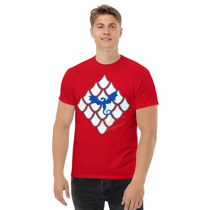 Believe In Dragons! Scale Up! Unisex classic tee - S&J Pictures