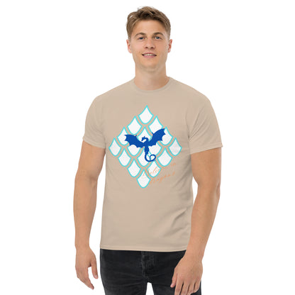 Believe In Dragons! Scale Up! Unisex classic tee - S&J Pictures