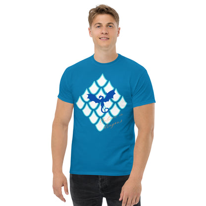 Believe In Dragons! Scale Up! Unisex classic tee - S&J Pictures