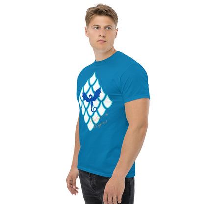 Believe In Dragons! Scale Up! Unisex classic tee - S&J Pictures