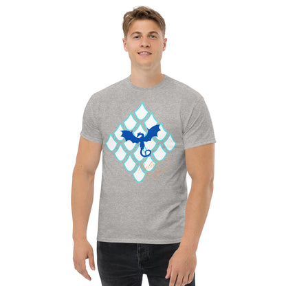 Believe In Dragons! Scale Up! Unisex classic tee - S&J Pictures
