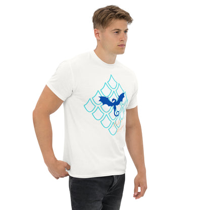 Believe In Dragons! Scale Up! Unisex classic tee - S&J Pictures