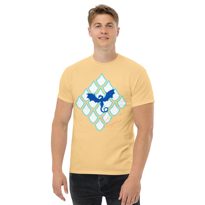 Believe In Dragons! Scale Up! Unisex classic tee - S&J Pictures