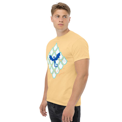 Believe In Dragons! Scale Up! Unisex classic tee - S&J Pictures