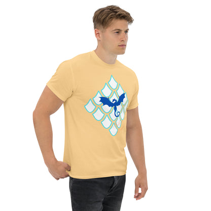 Believe In Dragons! Scale Up! Unisex classic tee - S&J Pictures