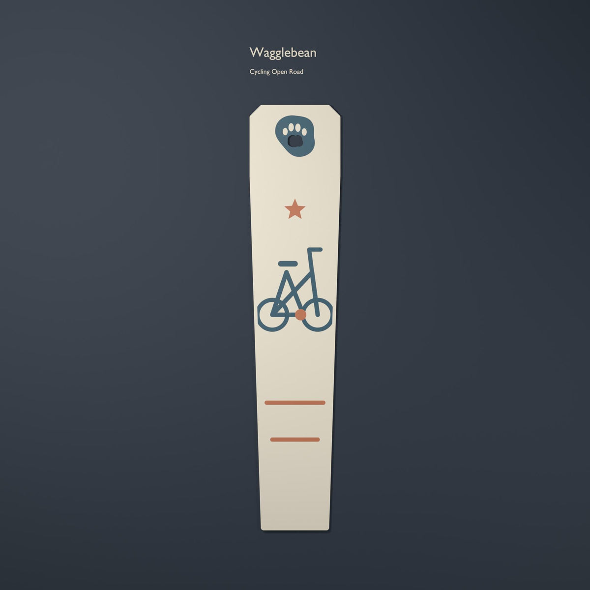 Active Adventures bookmark – Cycling Open Road