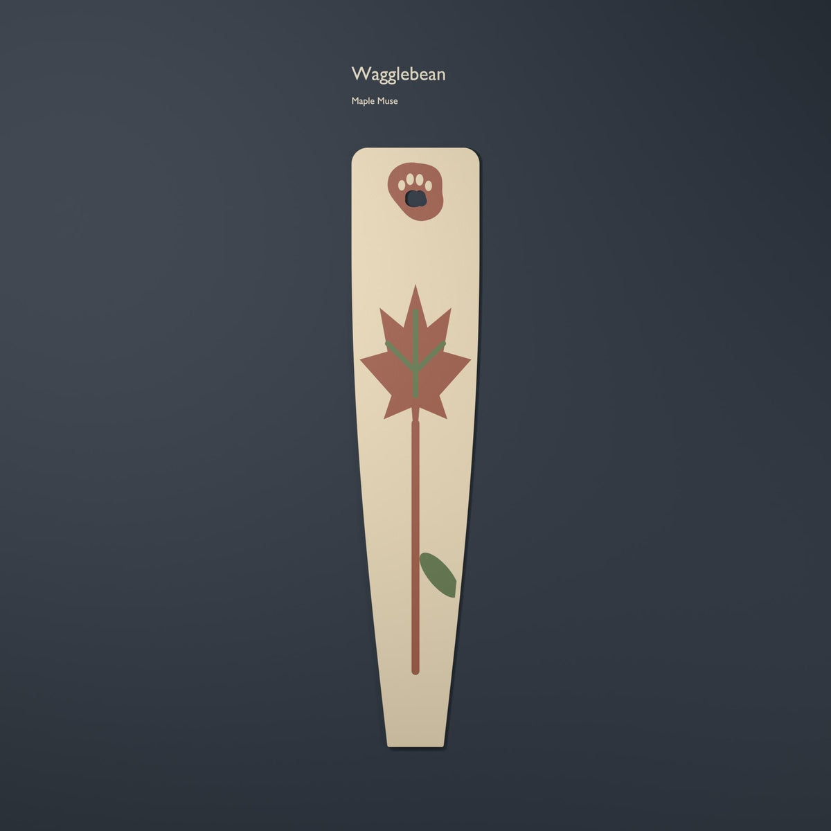Autumn Harvest bookmark – Maple Muse