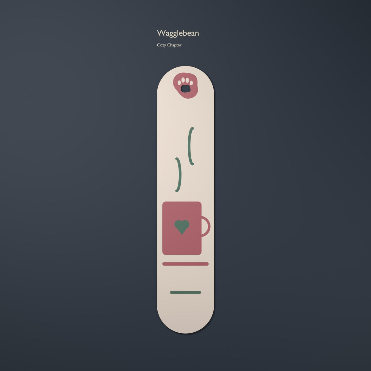 Cozy Reading bookmark – Cozy Chapter
