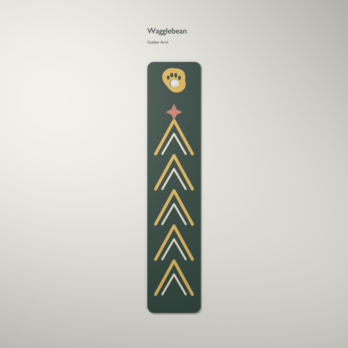 Milestones & Good Wishes bookmark – Golden Arch