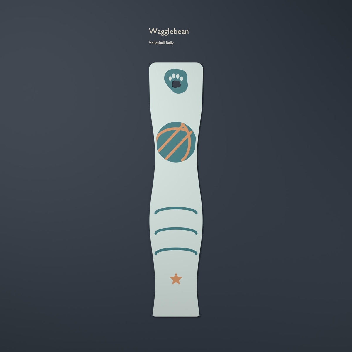 Racket & Court Sports bookmark – Volleyball Rally