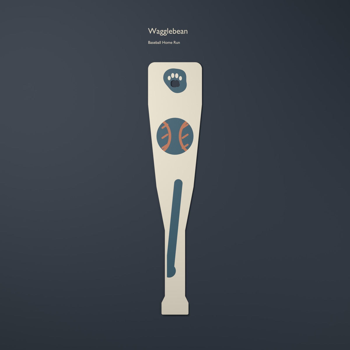 Team Sports bookmark – Baseball Home Run