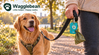 WagglePocket Dog Poop Bag Holder – Two Slots – product view 3