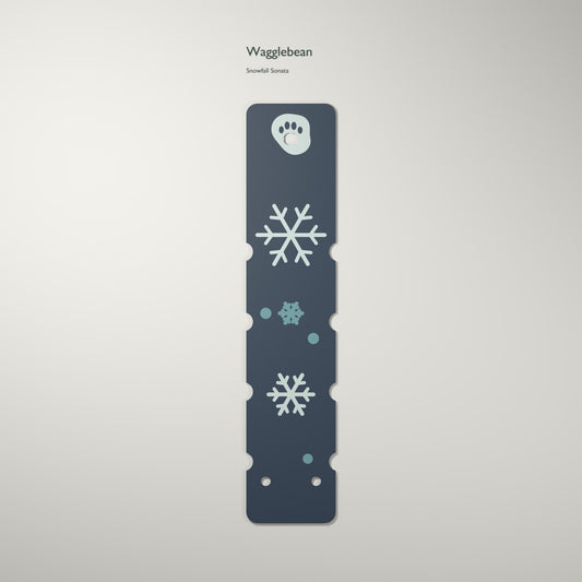 
Winter Wonder bookmark – Snowfall Sonata