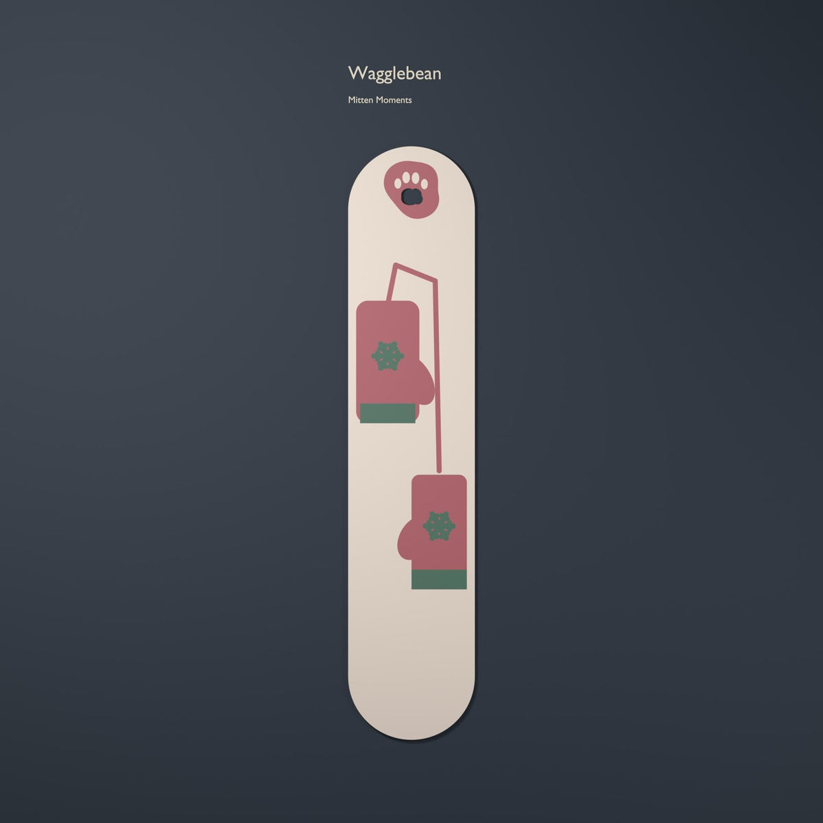 Winter Wonder bookmark – Mitten Moments