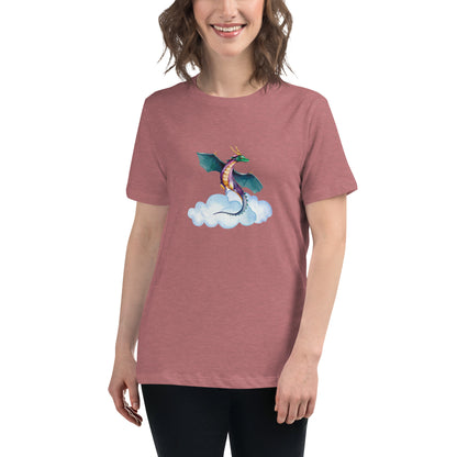 Believe in Dragons! Women's Relaxed T-Shirt - S&J Pictures