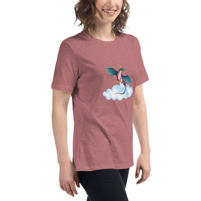 Believe in Dragons! Women's Relaxed T-Shirt - S&J Pictures