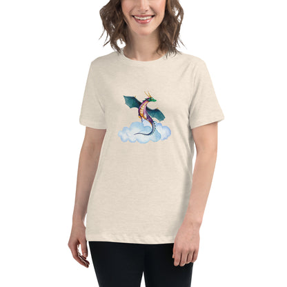 Believe in Dragons! Women's Relaxed T-Shirt - S&J Pictures