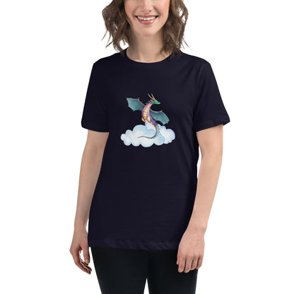 Believe in Dragons! Women's Relaxed T-Shirt - S&J Pictures