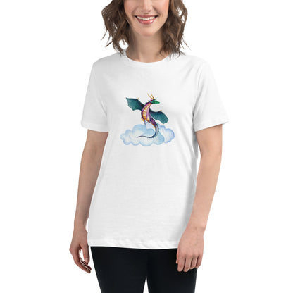 Believe in Dragons! Women's Relaxed T-Shirt - S&J Pictures